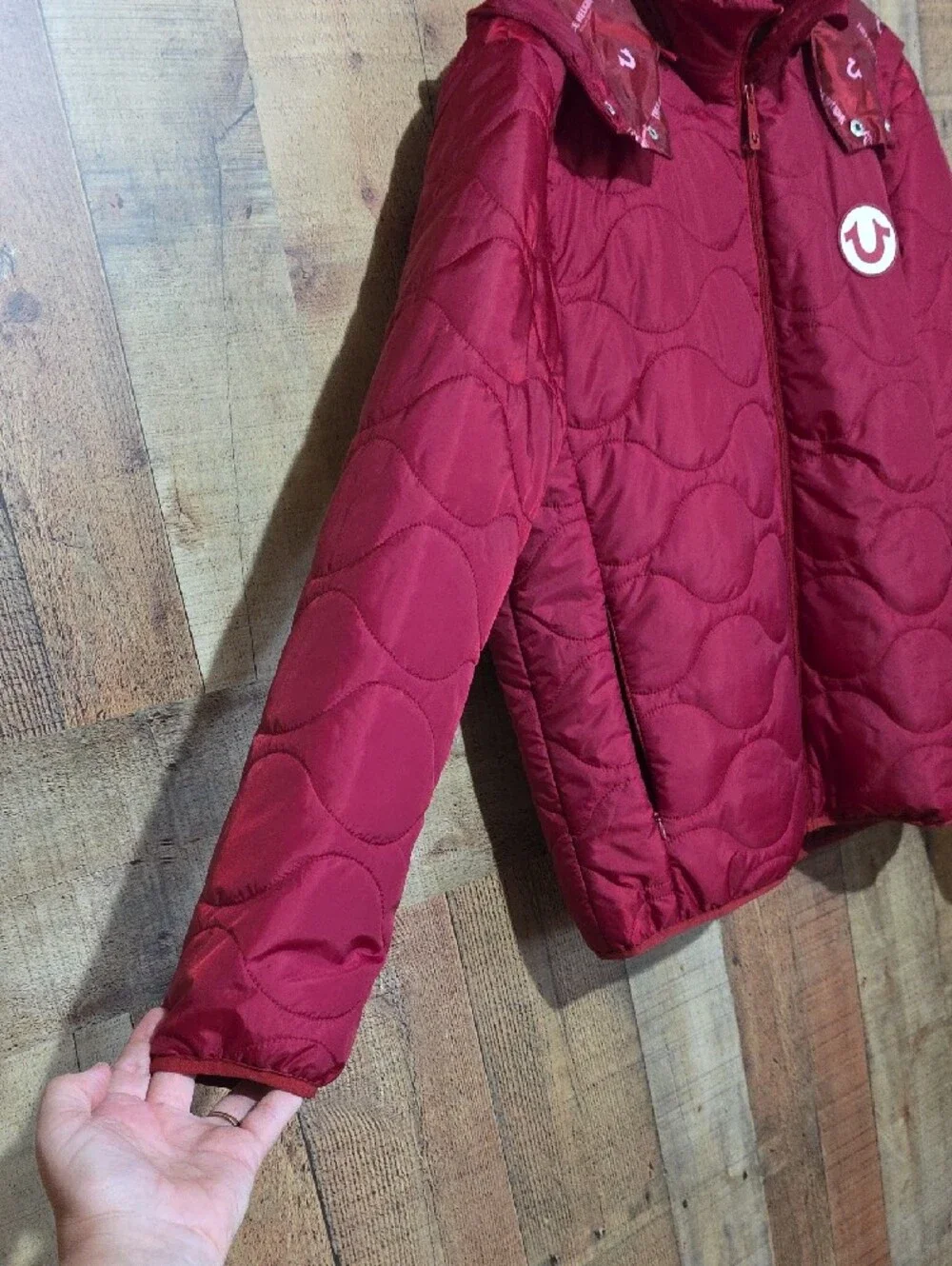 True Religion lightweight quilted